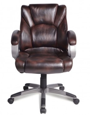 Кресло офисное BRABIX "Eldorado EX-504" (коричневое) 530875 в Губкинском - gubkinskiy.ok-mebel.com | фото 4