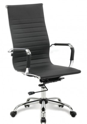Кресло офисное BRABIX "Energy EX-509" (экокожа, хром, черное) 530862 в Губкинском - gubkinskiy.ok-mebel.com | фото 1