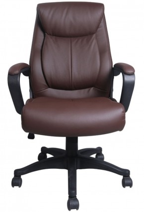 Кресло офисное BRABIX "Enter EX-511" (экокожа/коричневая) 531163 в Губкинском - gubkinskiy.ok-mebel.com | фото 3
