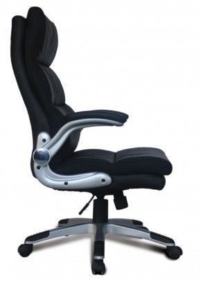 Кресло офисное BRABIX "Fregat EX-510" (рециклированная кожа, черное) 530863 в Губкинском - gubkinskiy.ok-mebel.com | фото 3
