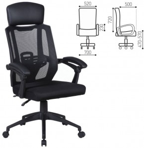 Кресло офисное BRABIX "Nexus ER-401" (черное) 531835 в Губкинском - gubkinskiy.ok-mebel.com | фото 2