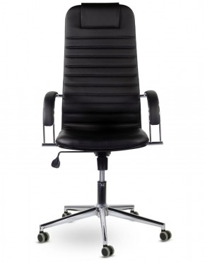 Кресло офисное BRABIX "Pilot EX-610 CH" premium (черное/кожзам) 532418 в Губкинском - gubkinskiy.ok-mebel.com | фото 2