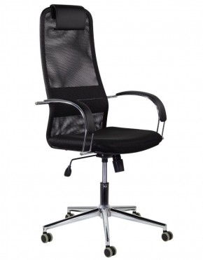Кресло офисное BRABIX "Pilot EX-610 CH" premium (черное/ткань-сетка) 532417 в Губкинском - gubkinskiy.ok-mebel.com | фото 1