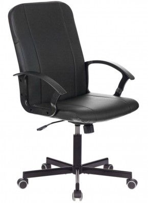 Кресло офисное BRABIX "Simple EX-521" (экокожа, черное) 532103 в Губкинском - gubkinskiy.ok-mebel.com | фото