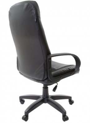 Кресло офисное BRABIX "Strike EX-525" (экокожа черная, ткань черная) 531381 в Губкинском - gubkinskiy.ok-mebel.com | фото 4