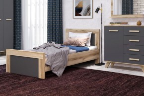 Кровать 900 Вега Скандинавия в Губкинском - gubkinskiy.ok-mebel.com | фото 3