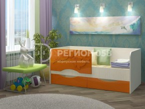 Кровать Дельфин-2 МДФ (фасад 3D) 1600 в Губкинском - gubkinskiy.ok-mebel.com | фото 4