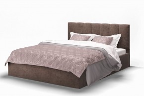 Кровать Элен 1200*2000 Rock 05 (коричневый) в Губкинском - gubkinskiy.ok-mebel.com | фото