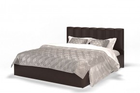 Кровать Элен 1200 + основание (Лесмо brown) коричневый в Губкинском - gubkinskiy.ok-mebel.com | фото