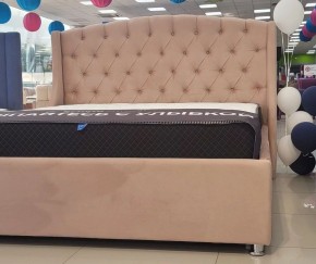 Кровать Франческа + Решетка+ПМ+Дно (1800) в Губкинском - gubkinskiy.ok-mebel.com | фото 2