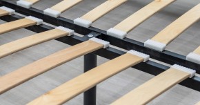 Кровать двойная Оливия 160 + ортопед. основание в Губкинском - gubkinskiy.ok-mebel.com | фото 14