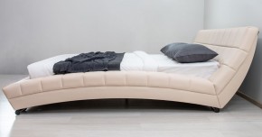 Кровать двойная Оливия 160 + ортопед. основание в Губкинском - gubkinskiy.ok-mebel.com | фото 6