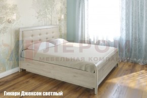 Кровать КР-1033 с мягким изголовьем в Губкинском - gubkinskiy.ok-mebel.com | фото 1