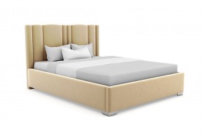 Кровать Онтарио интерьерная +основание/ПМ/бельевое дно (120х200) в Губкинском - gubkinskiy.ok-mebel.com | фото 5