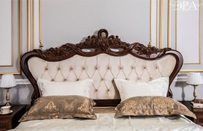 Кровать с мягким изголовьем Афина 1600 (караваджо) в Губкинском - gubkinskiy.ok-mebel.com | фото 4