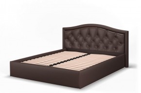 Кровать Стелла 1600*2000 NEO 08 (коричневый) в Губкинском - gubkinskiy.ok-mebel.com | фото 3