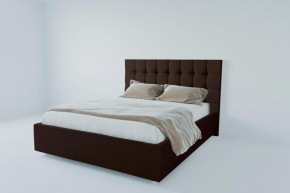 Кровать Венеция без основания 900 (экокожа коричневая) в Губкинском - gubkinskiy.ok-mebel.com | фото