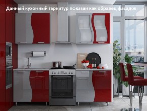 Кухня Волна 1.6 №2 (с ящиками) в Губкинском - gubkinskiy.ok-mebel.com | фото 2