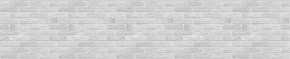 Кухонный фартук 610х3000х1,5 (композит) КМ Кирпич серый в Губкинском - gubkinskiy.ok-mebel.com | фото 1