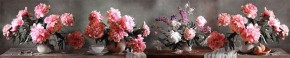 Кухонный фартук Цветы 316 МДФ матовый (3000) Flowers в Губкинском - gubkinskiy.ok-mebel.com | фото 1