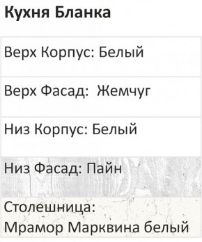 Кухонный гарнитур Бланка 2000 (Стол. 26мм) в Губкинском - gubkinskiy.ok-mebel.com | фото 3