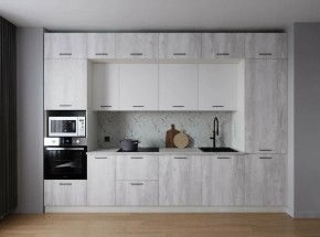 Кухонный гарнитур Бланка 3400 (Стол. 38мм) в Губкинском - gubkinskiy.ok-mebel.com | фото