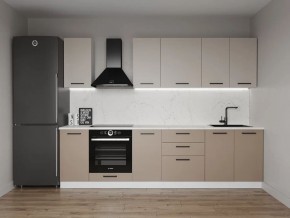 Кухонный гарнитур Каппучино 2800 (Стол. 38мм) в Губкинском - gubkinskiy.ok-mebel.com | фото