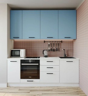 Кухонный гарнитур Капри 2200 h950 (Стол. 38мм) в Губкинском - gubkinskiy.ok-mebel.com | фото