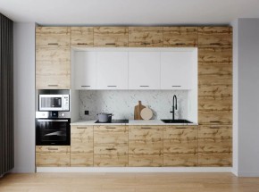 Кухонный гарнитур Лада 3400 (Стол. 38мм) в Губкинском - gubkinskiy.ok-mebel.com | фото