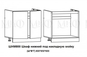 ЛИЗА-2 Кухонный гарнитур 1,6 Белый глянец холодный в Губкинском - gubkinskiy.ok-mebel.com | фото 6