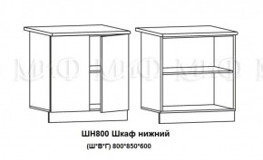 ЛИЗА-2 Кухонный гарнитур 1,7 Белый глянец холодный в Губкинском - gubkinskiy.ok-mebel.com | фото 8