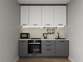 Кухонный гарнитур Меренга 2200 h950 (Стол. 26мм) в Губкинском - gubkinskiy.ok-mebel.com | фото