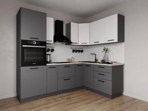 Кухонный гарнитур Меренга 2400*1600 (Стол. 26мм) в Губкинском - gubkinskiy.ok-mebel.com | фото