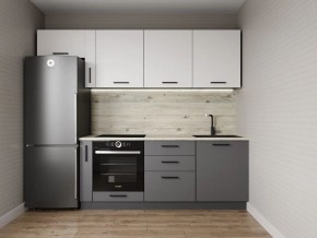 Кухонный гарнитур Меренга 2550 (Стол. 26мм) в Губкинском - gubkinskiy.ok-mebel.com | фото