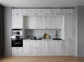 Кухонный гарнитур Пайн 3400 (Стол. 38мм) в Губкинском - gubkinskiy.ok-mebel.com | фото