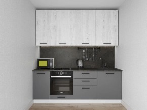 Кухонный гарнитур Санторини 2200 h 950 (Стол. 38мм) в Губкинском - gubkinskiy.ok-mebel.com | фото