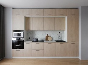 Кухонный гарнитур Шимо 3400 (Стол. 38мм) в Губкинском - gubkinskiy.ok-mebel.com | фото
