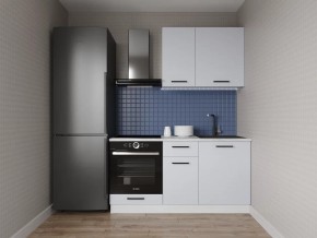 Кухонный гарнитур Смоки 1600 (Стол. 38мм) в Губкинском - gubkinskiy.ok-mebel.com | фото