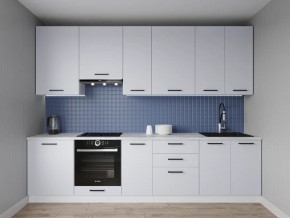 Кухонный гарнитур Смоки 2400 h950 (Стол. 38 мм) в Губкинском - gubkinskiy.ok-mebel.com | фото