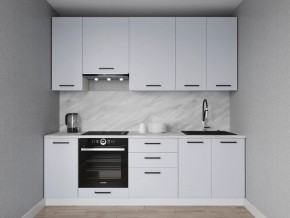 Кухонный гарнитур Смоки 3000 h950 (Стол. 38 мм) в Губкинском - gubkinskiy.ok-mebel.com | фото