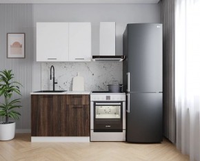 Кухонный гарнитур Старое Дерево 1000 (Стол. 38мм) в Губкинском - gubkinskiy.ok-mebel.com | фото