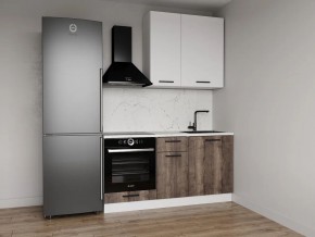 Кухонный гарнитур Старое Дерево 1600 h950 (Стол. 26мм) в Губкинском - gubkinskiy.ok-mebel.com | фото
