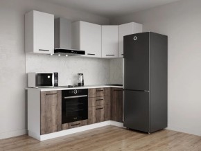 Кухонный гарнитур Старое Дерево 2200*1000 (Стол. 26мм) в Губкинском - gubkinskiy.ok-mebel.com | фото