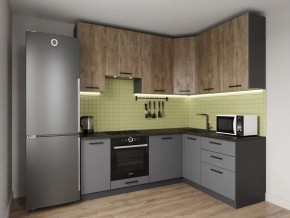 Кухонный гарнитур Умбра 2200*1600 h950 (Стол. 26мм) в Губкинском - gubkinskiy.ok-mebel.com | фото