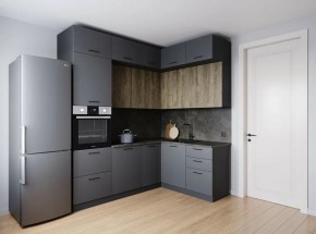 Кухонный гарнитур Умбра 2200*1700 (Стол. 26мм) в Губкинском - gubkinskiy.ok-mebel.com | фото