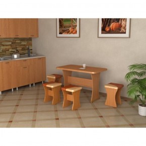 Кухонный стол и 4 табурета Титул в Губкинском - gubkinskiy.ok-mebel.com | фото