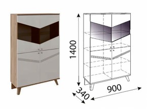 Лимба (гостиная) М04 Сервант в Губкинском - gubkinskiy.ok-mebel.com | фото