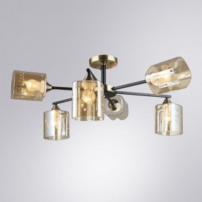 Люстра на штанге Arte Lamp Merci A4185PL-6BK в Губкинском - gubkinskiy.ok-mebel.com | фото 2
