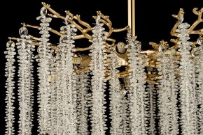 Люстра на штанге Dio D’Arte Tavenna Gold Tavenna H 1.3.60.100 G в Губкинском - gubkinskiy.ok-mebel.com | фото 4