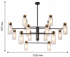 Люстра на штанге Favourite Slank 4482-16P в Губкинском - gubkinskiy.ok-mebel.com | фото 3